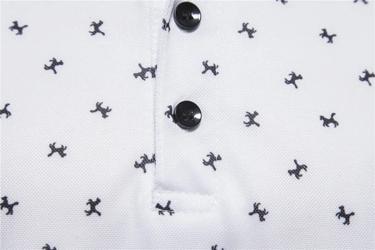 Angelo Ricci™ Business Style Short Sleeved Polo Shirt