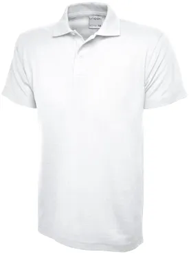 Childrens Active Cotton Poloshirt | White