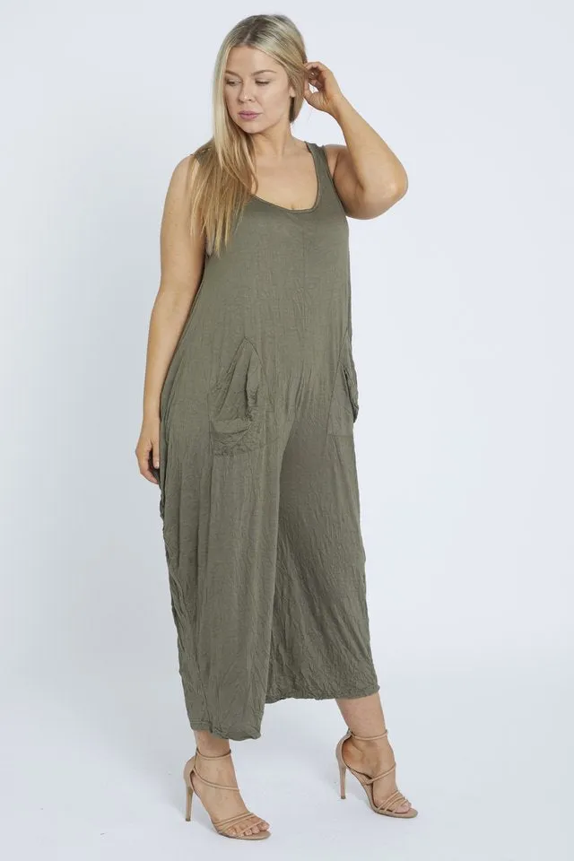 Eloies Jumpsuit - Khaki