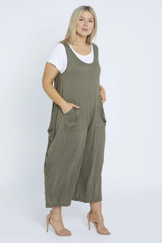 Eloies Jumpsuit - Khaki