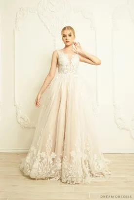 Lace Ball Gown Wedding Dress (#Kaytie)