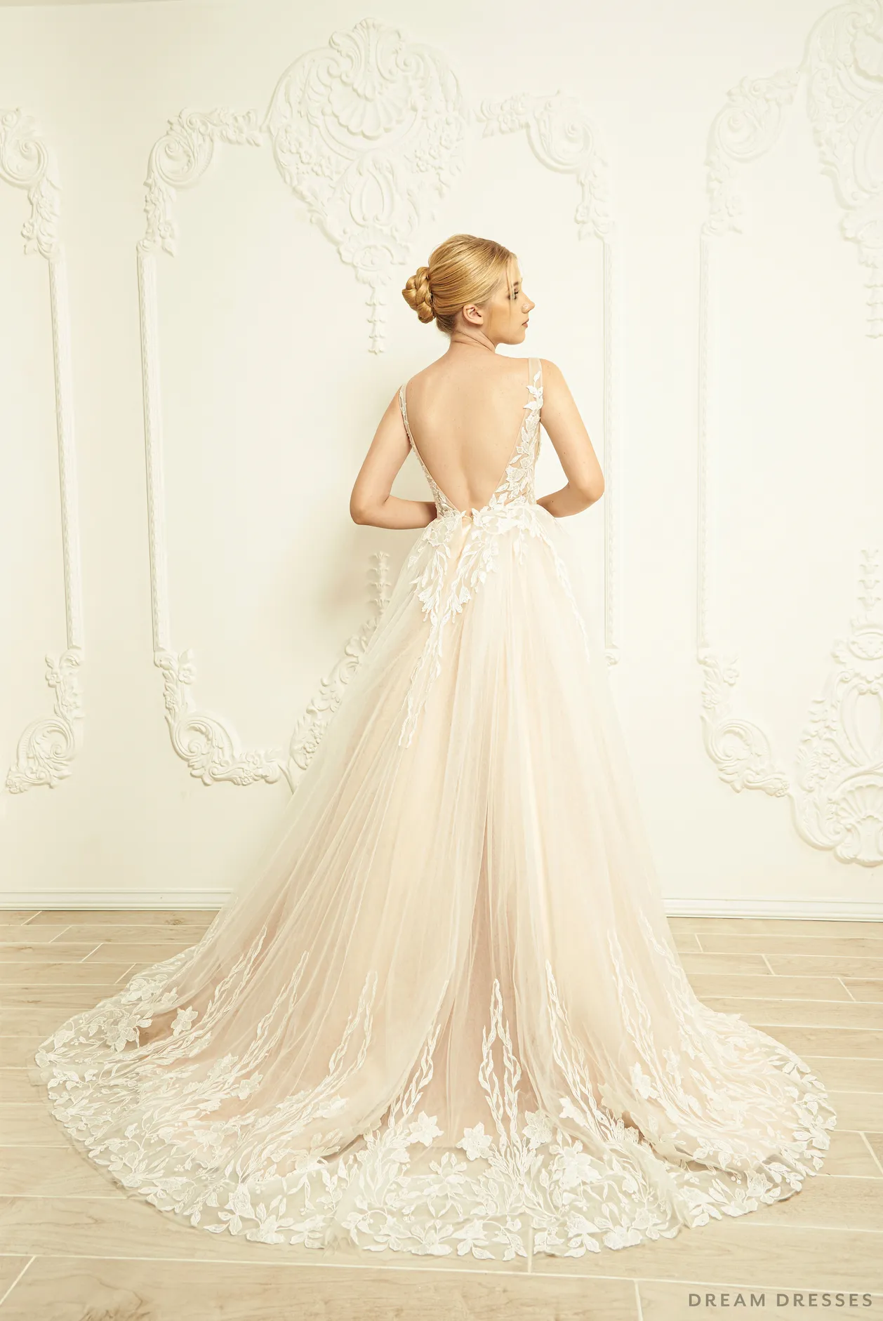Lace Ball Gown Wedding Dress (#Kaytie)