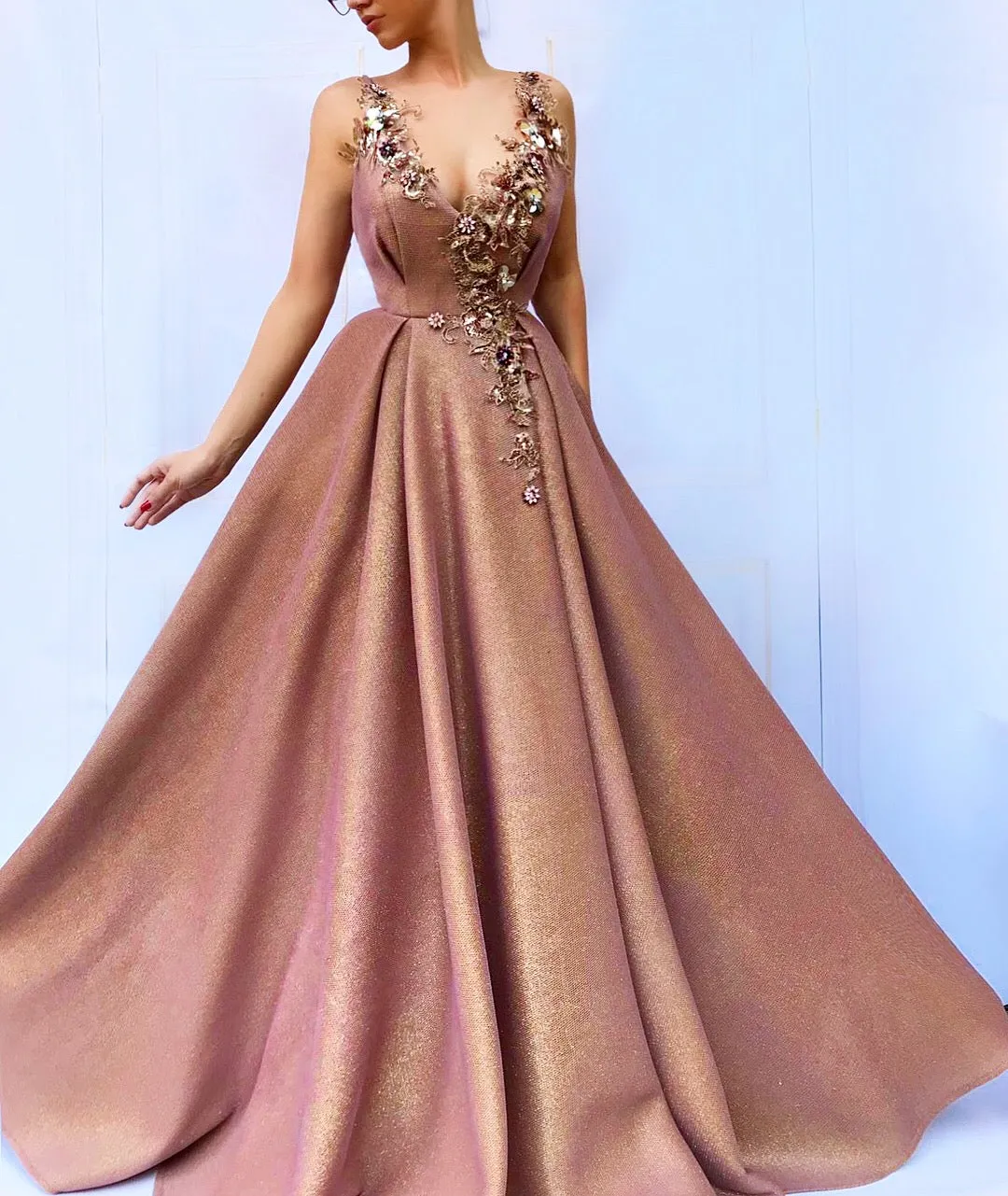 Mahogany Delight Gown
