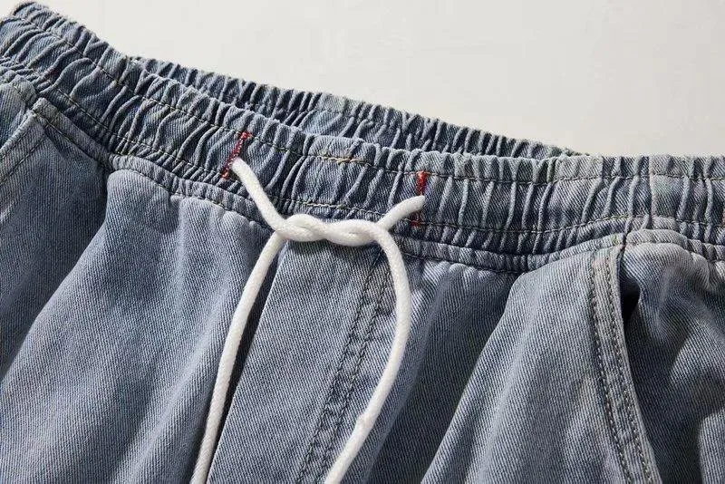 Men's Streetwear Loose Fit Cargo Jeans