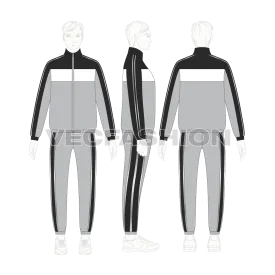 Mens Tracksuit with Reflective