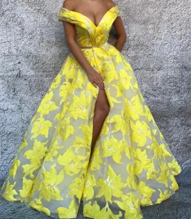 Miss Marigold Floral Gown
