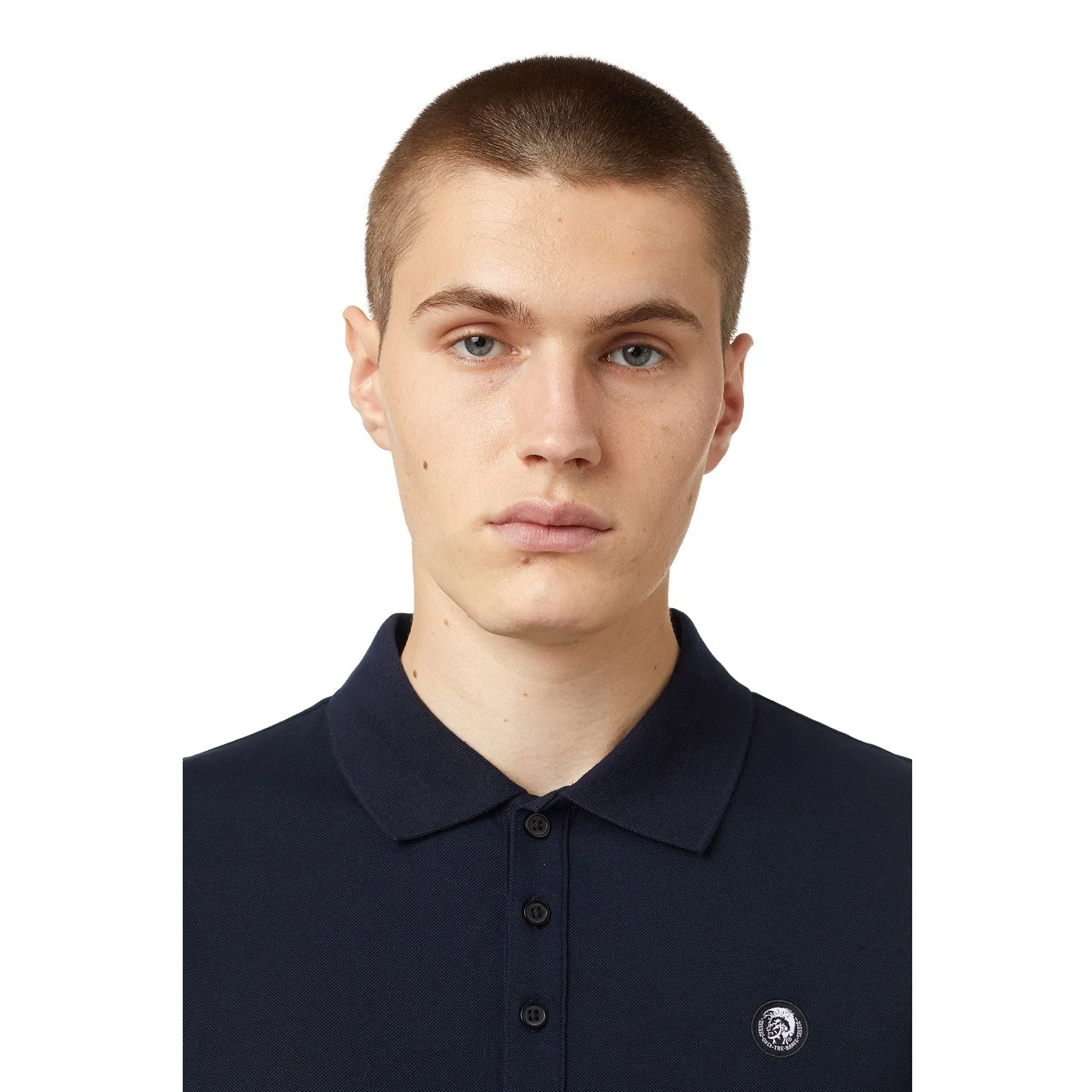 Mohawk Logo Polo Shirt Navy