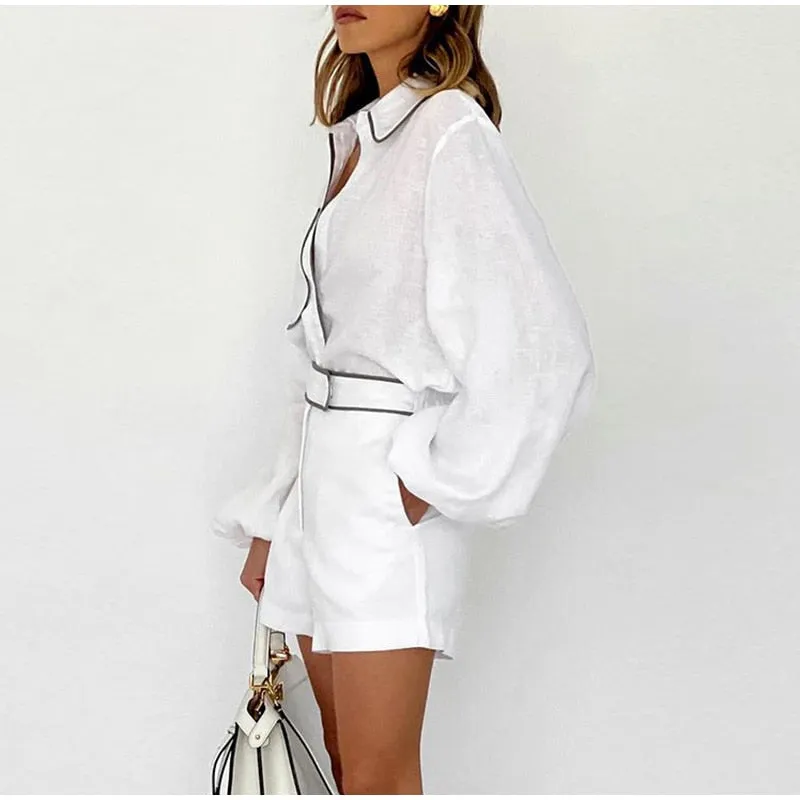 OLIVE SHORTS and SHIRT 2 PIECE SET
