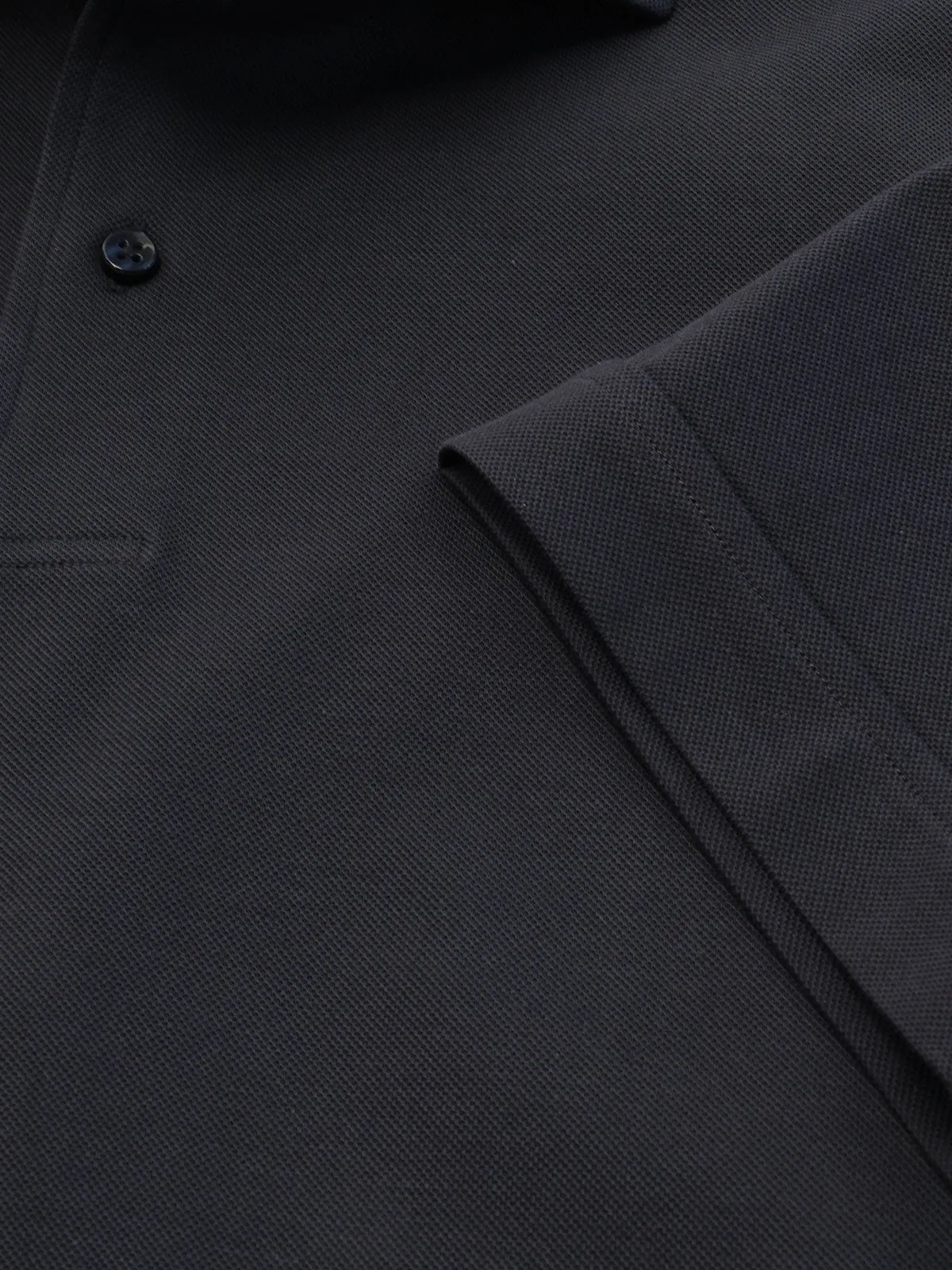 Ponza Polo - Midnight Pique Cotton