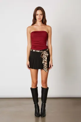 Stalone Pleated Mini Skirt