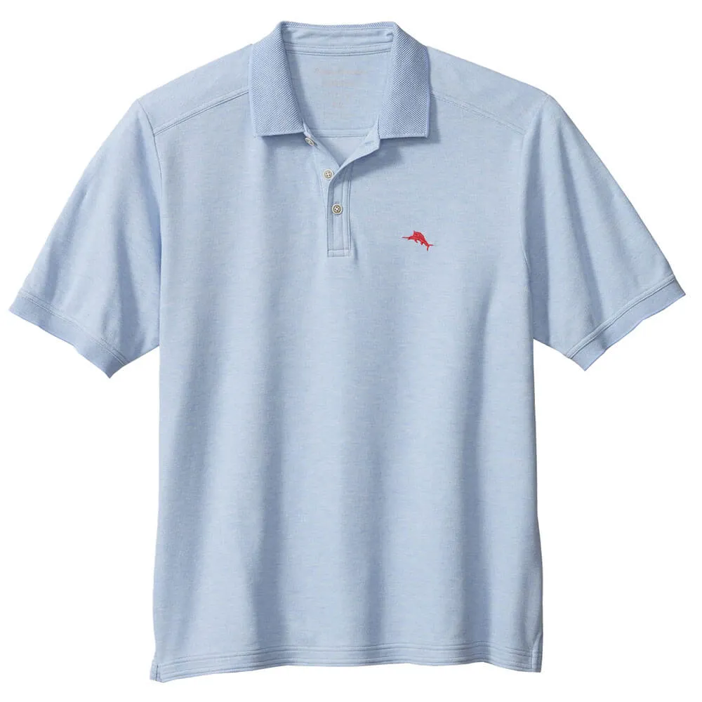 Tommy Bahama IslandZone Emfielder 2.0 Polo Shirt - Light Sky Hthr