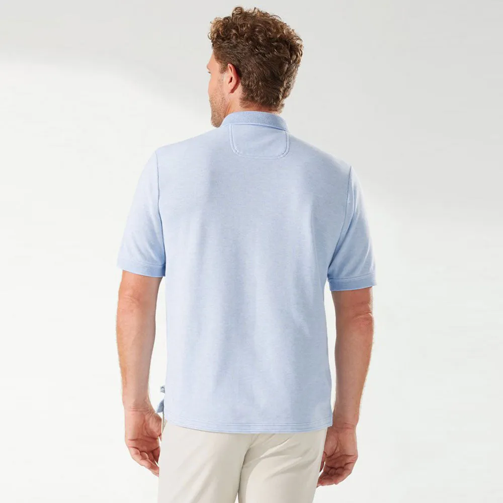Tommy Bahama IslandZone Emfielder 2.0 Polo Shirt - Light Sky Hthr
