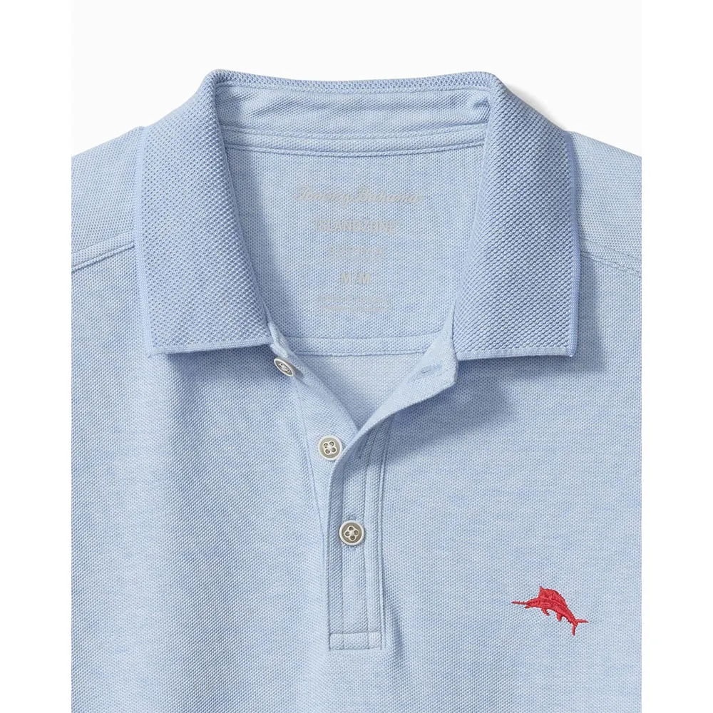 Tommy Bahama IslandZone Emfielder 2.0 Polo Shirt - Light Sky Hthr
