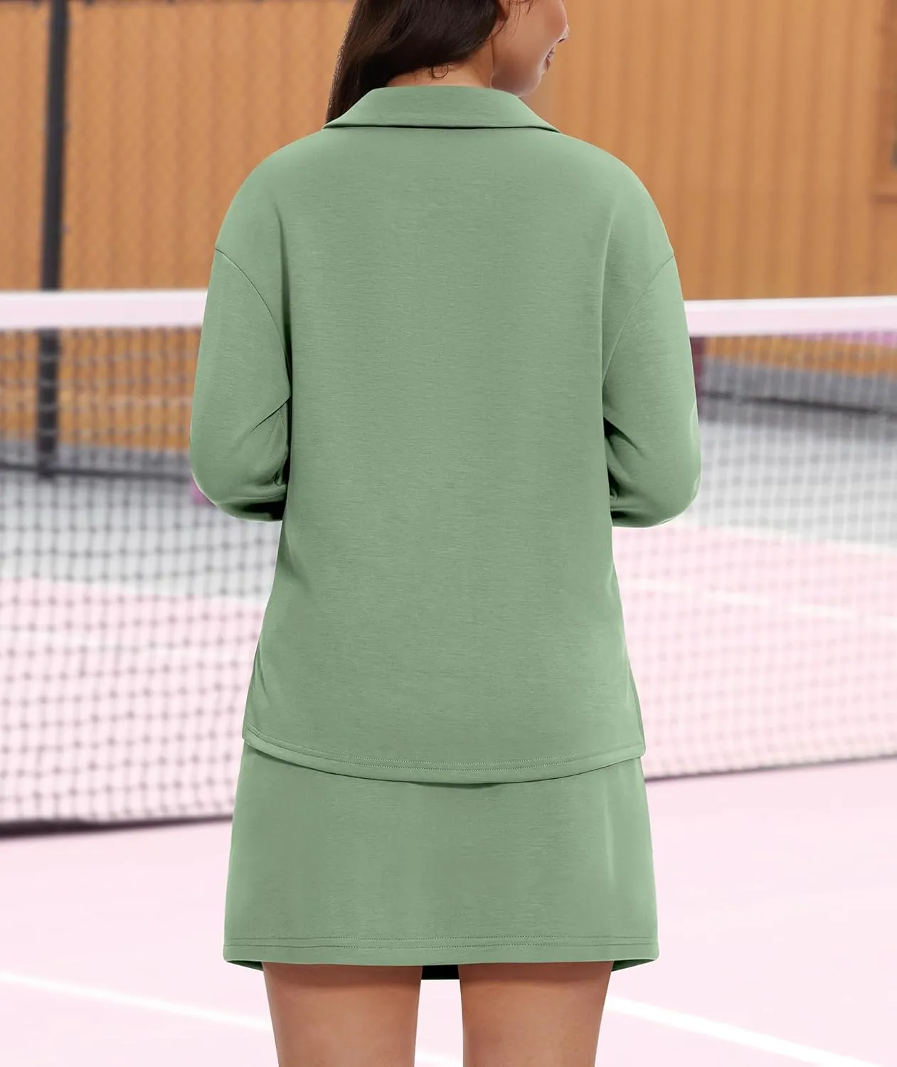 Two Piece Sets for Women 2024 Casual Tracksuit Sweatshirt Skorts Matching Set Lounge Tennis Jogger Sweat Suit
